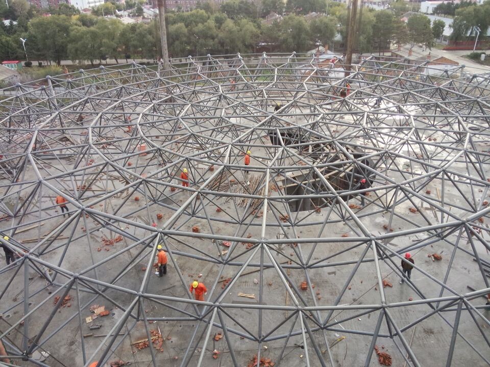 龙井全民健身中心网架